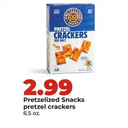 Hy-Vee pretzel crackers offer