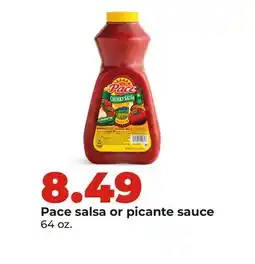Hy-Vee Pace salsa or picante sauce offer