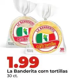 Hy-Vee La Banderita corn tortillas offer