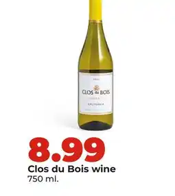 Hy-Vee Clos du Bois wine offer