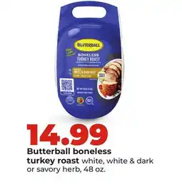 Hy-Vee Butterball boneless turkey roast offer