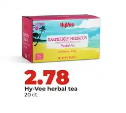 Hy-Vee Hy-Vee herbal tea offer