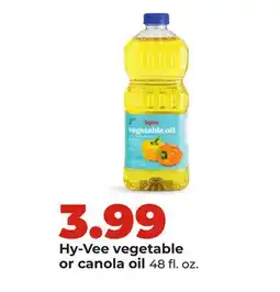 Hy-Vee Hy-Vee vegetable or canola oil offer