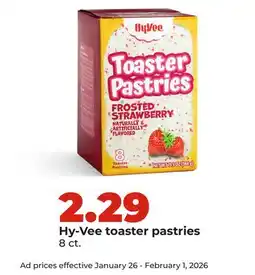 Hy-Vee Hy-Vee toaster pastries offer