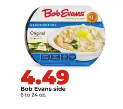 Hy-Vee Bob Evans side offer