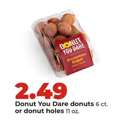Hy-Vee Dare donuts 6 ct. or donut holes 11 oz offer