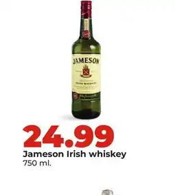 Hy-Vee Jameson Irish whiskey offer