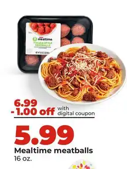 Hy-Vee Mealtime meatballs offer