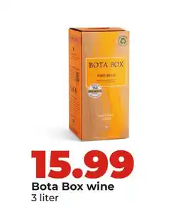 Hy-Vee Bota Box wine offer