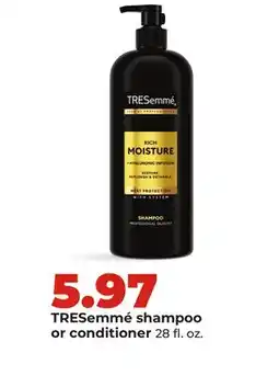 Hy-Vee TRESemmé shampoo or conditioner offer