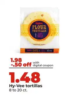 Hy-Vee Hy-Vee tortillas offer