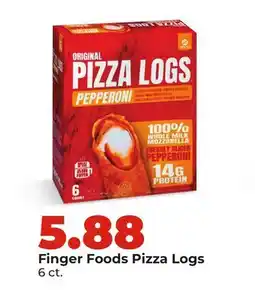 Hy-Vee Finger Foods Pizza Logs offer