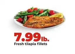 Hy-Vee Fresh tilapia fillets offer