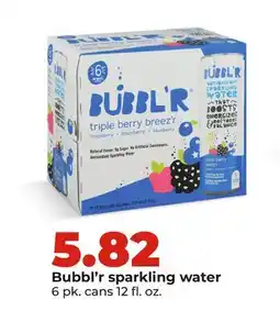 Hy-Vee Bubbl'r sparkling water offer