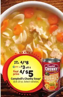 Meijer Campbell's Chunky Soup offer