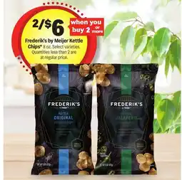 Meijer Frederik's by Meijer Kettle Chips offer