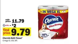 Meijer Charmin Bath Tissue offer