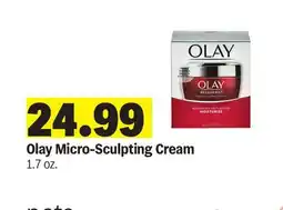 Meijer Olay Micro-Sculpting Cream offer