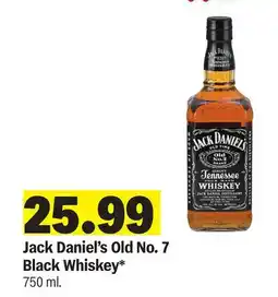 Meijer Jack Daniel's Old No. 7 Black Whiskey offer