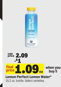 Meijer Lemon Perfect Lemon Water offer