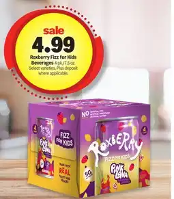 Meijer Roxberry Fizz for Kids Beverages offer