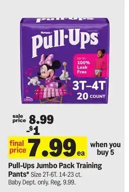 Meijer Pull-Ups Jumbo Pack Training Pants offer