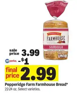 Meijer Pepperidge Farm Farmhouse Bread offer