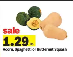 Meijer Acorn, Spaghetti or Butternut Squash offer