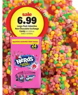 Meijer Large Pack Valentine Non-Chocolate Exchange Candy offer