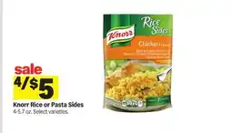 Meijer Knorr Rice or Pasta Sides offer