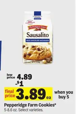 Meijer Pepperidge Farm Cookies offer