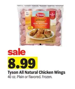 Meijer Tyson All Natural Chicken Wings offer