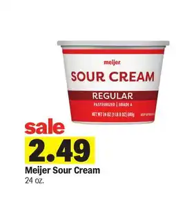 Meijer Meijer Sour Cream offer