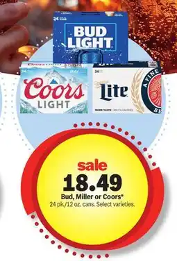 Meijer Bud, Miller or Coors offer