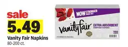 Meijer Vanity Fair Napkins offer