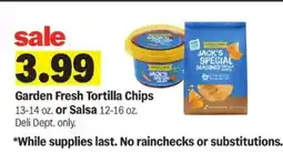 Meijer Garden Fresh Tortilla Chips or Salsa offer