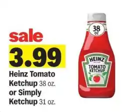 Meijer Heinz Tomato Ketchup or Simply Ketchup offer