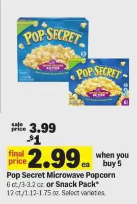 Pop Secret Microwave Popcorn