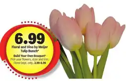 Meijer Floral and Vine by Meijer Tulip Bunch offer