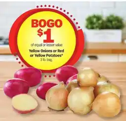 Meijer Yellow Onions or Red or Yellow Potatoes offer