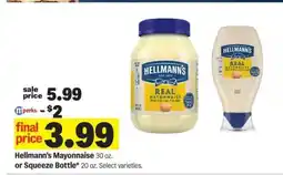 Meijer Hellmann's Mayonnaise offer