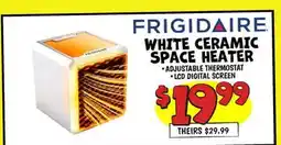 Ollie's FRIGIDAIRE WHITE CERAMIC SPACE HEATER offer