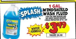 Ollie's 1 GAL. WINDSHIELD SPLASH WASH FLUID offer