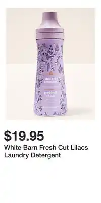 Bath & Body Works White Barn Fresh Cut Lilacs Laundry Detergent offer