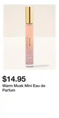 Bath & Body Works Warm Musk Mini Eau de Parfum offer