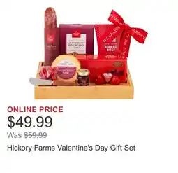 Costco Hickory Farms Valentine's Day Gift Set offer