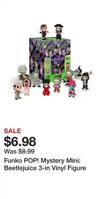 Game Stop Funko POP! Mystery Mini: Beetlejuice 3-in Vinyl Figure offer