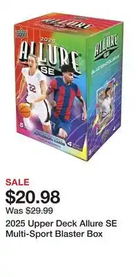 Game Stop 2025 Upper Deck Allure SE Multi-Sport Blaster Box offer