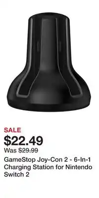 Game Stop GameStop Joy-Con 2 - 6-In-1 Charging Station for Nintendo Switch 2 offer