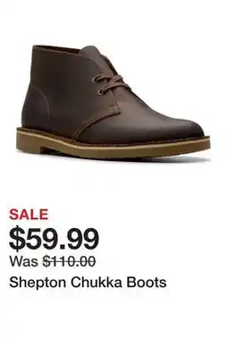 Belk Shepton Chukka Boots offer